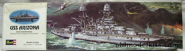 Revell 1/426 USS Arizona Pearl Harbor Battleship, H302 plastic model kit